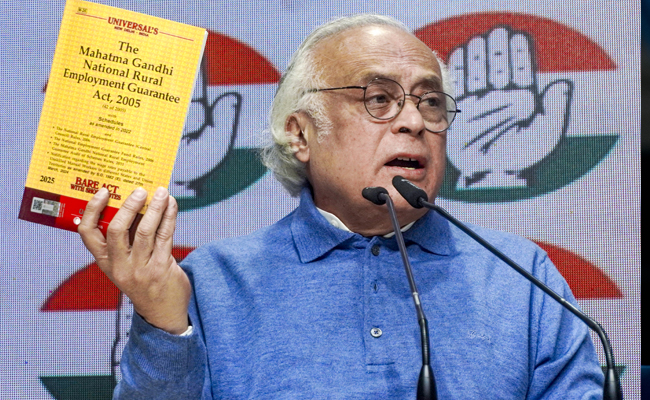 Cong to launch nationwide 'MGNREGA Bachao Sangram' from Jan 10-Feb 25 against G RAM G Act